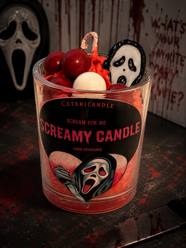 🔪 SCREAMY CANDLE – Scream for Me