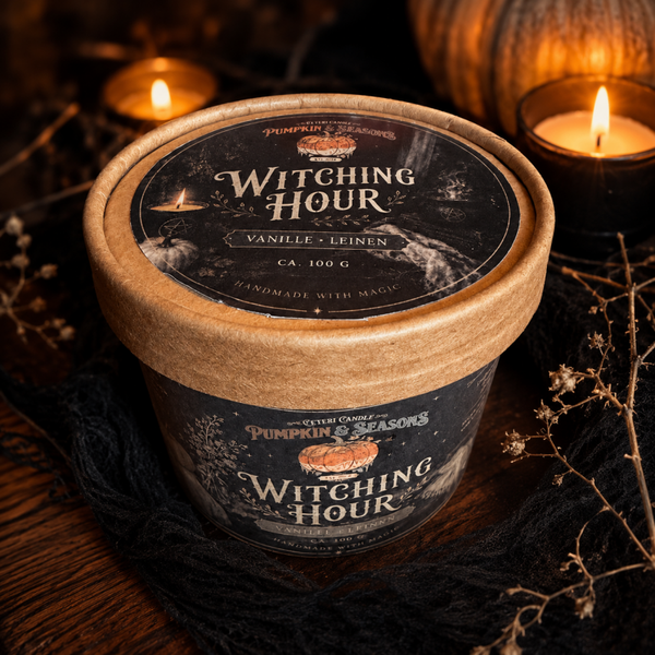 🌙 Witching Hour – Duftwachs | Warme Vanille & Frisches Leinen