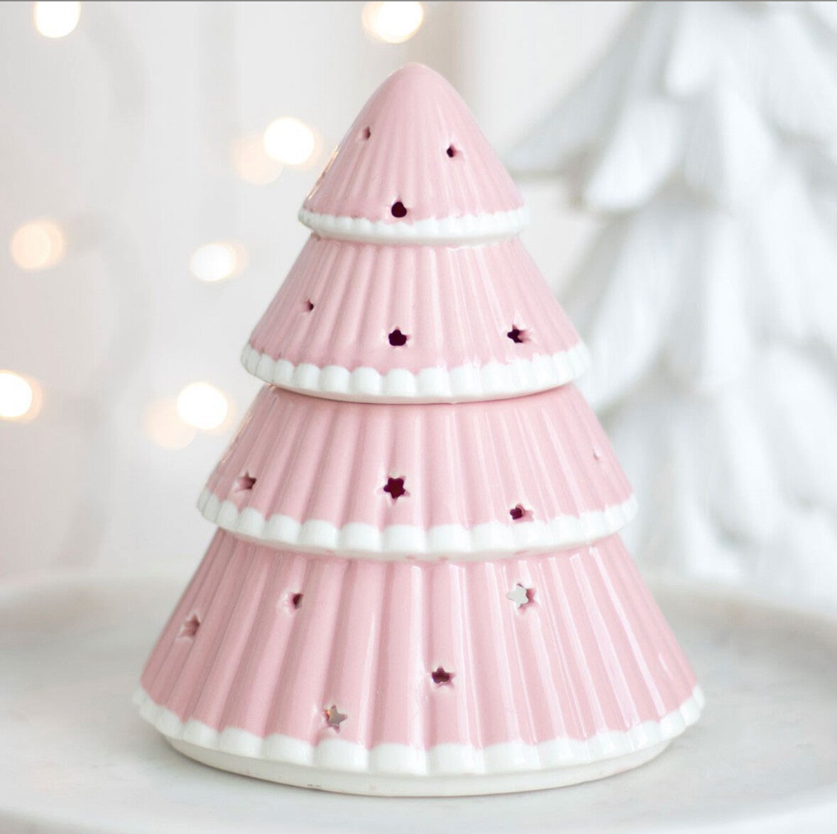 Pink Christmas Burner