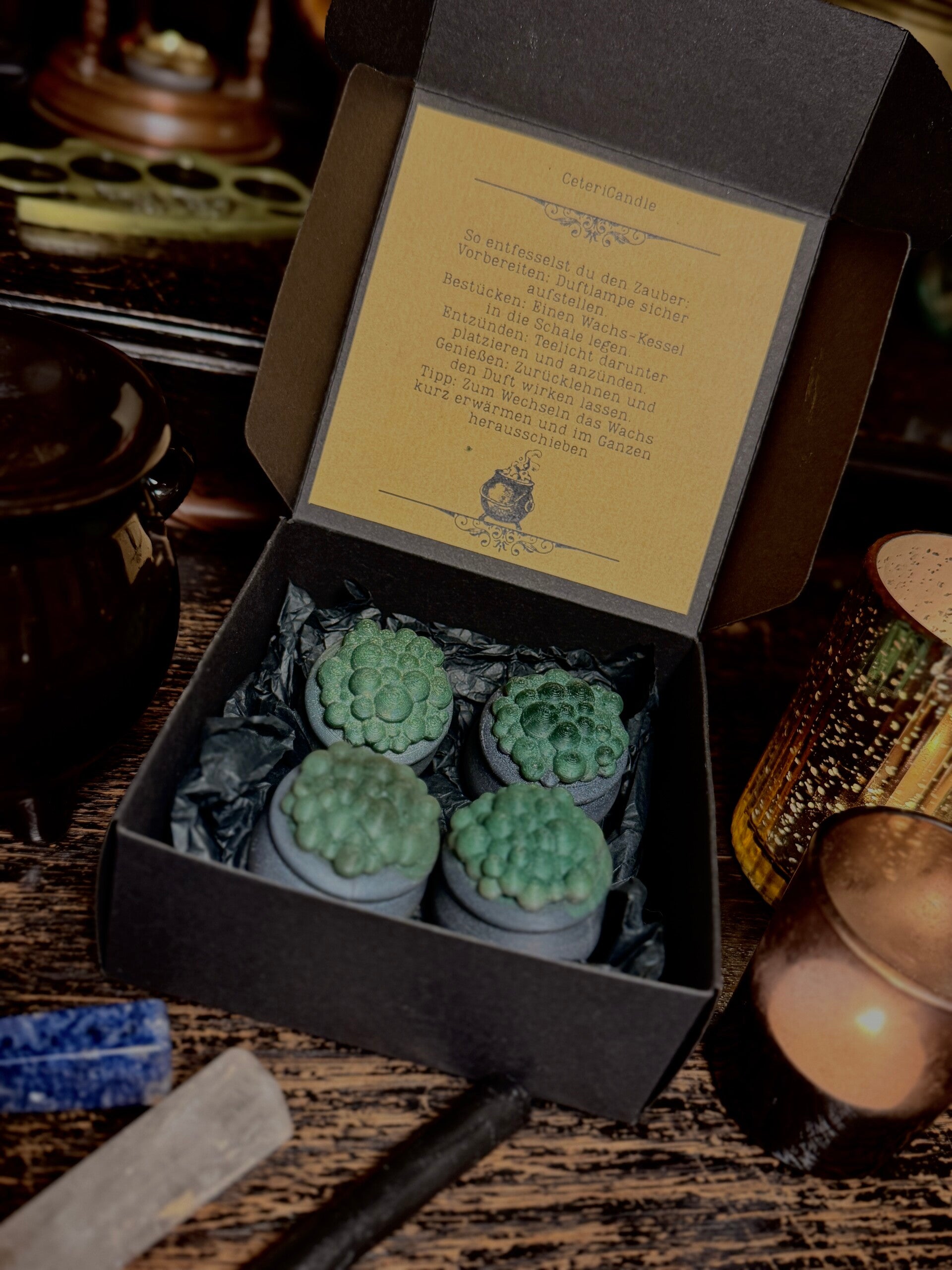 The Cauldron Duftwachs Box