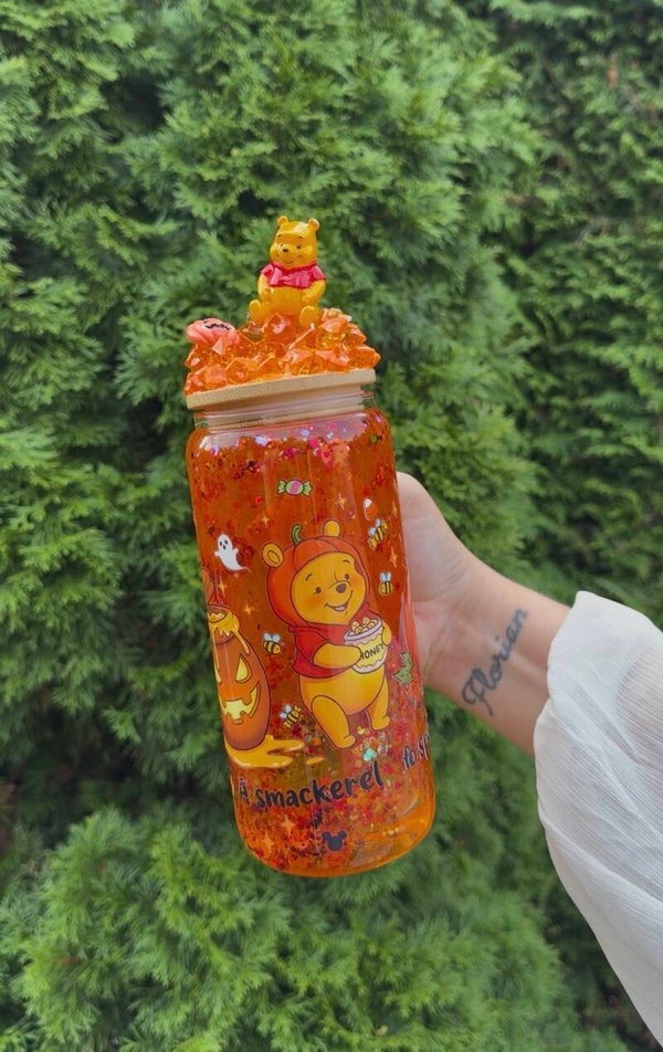 🎃 Honey Halloween Glas-Tumbler – 400 ml 🍯👻