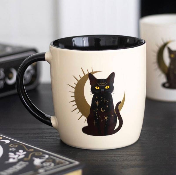 🐈‍⬛ Black Cat Magic – Magische Tasse 🌙✨