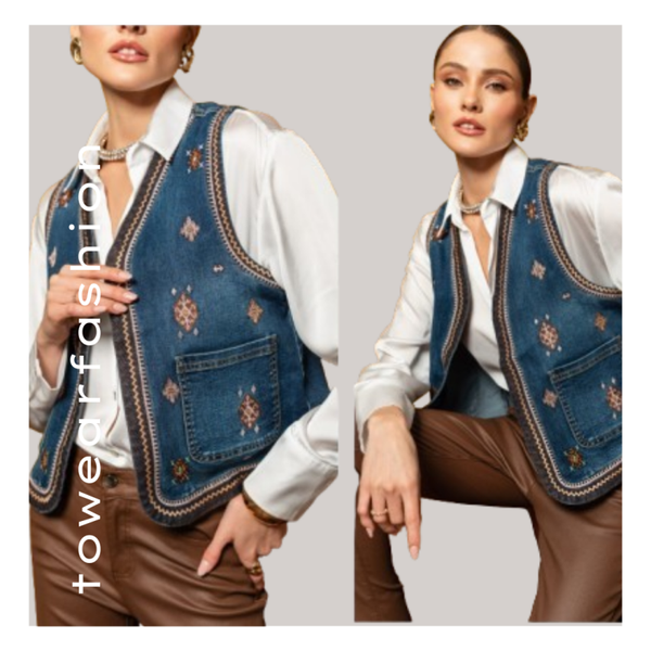 GILET ZORA ✦ DENIM