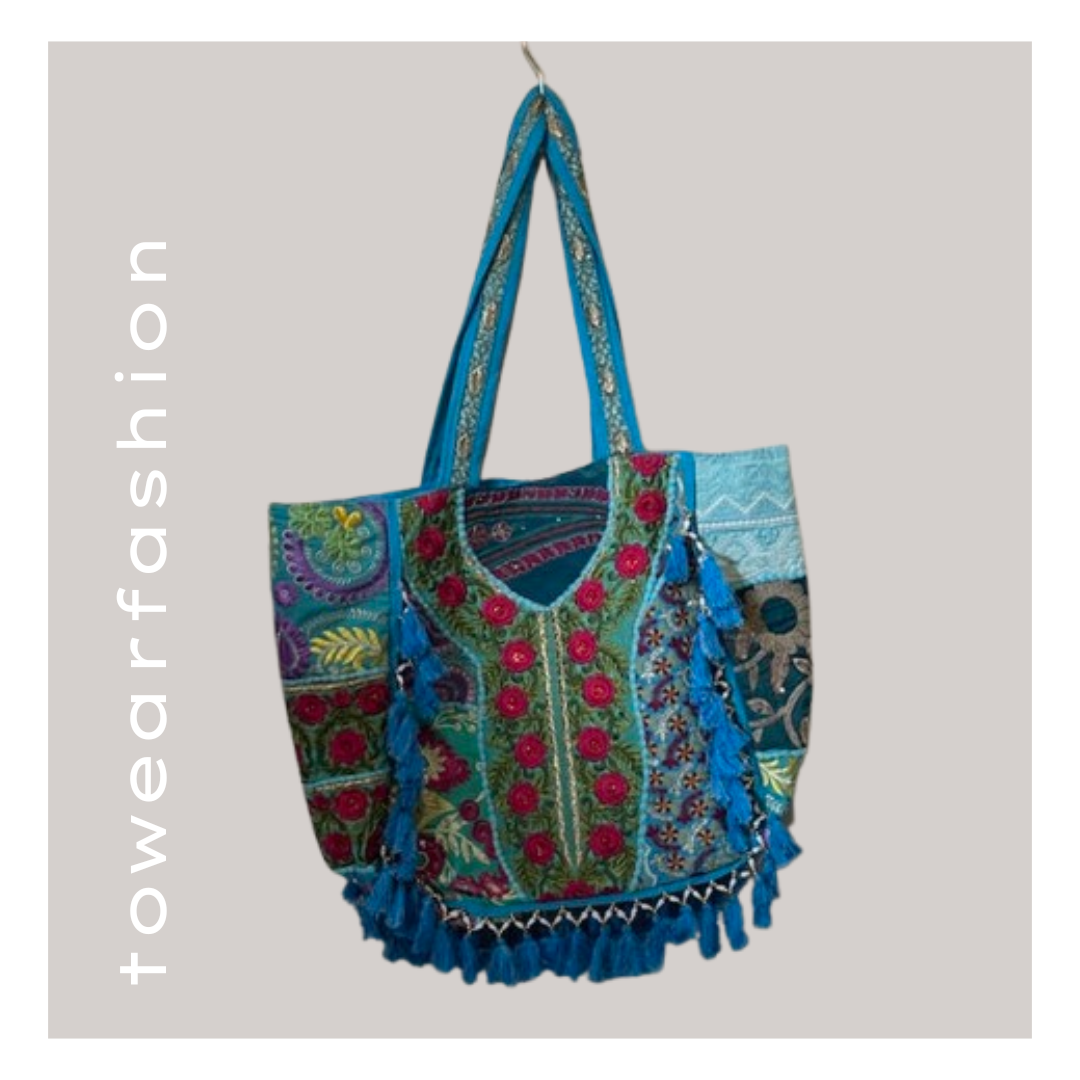 SHOPPER IBIZA ✦ TURQUOISE DROOM