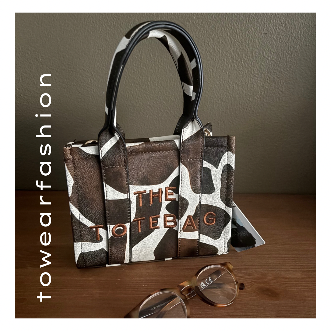 THE TOTEBAG ✦ MINI ✦ GIRAF BRUIN
