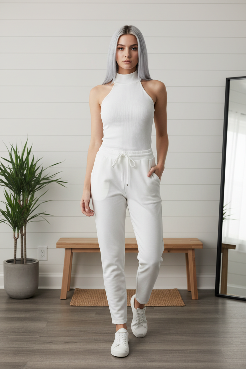 JOGPANT OFFWHITE ✦ MARCH EUROPE