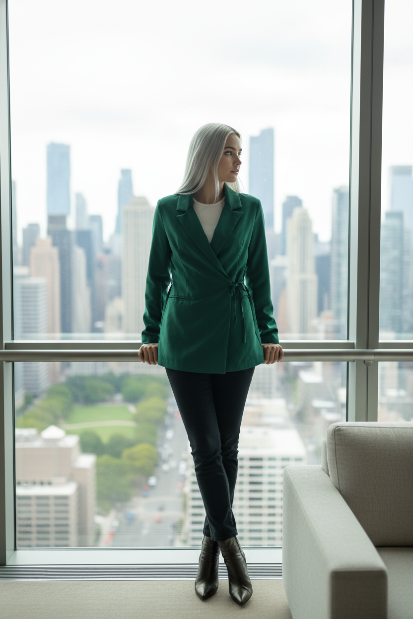 BLAZER STRIK ✦ GROEN ✦ AZZURRO