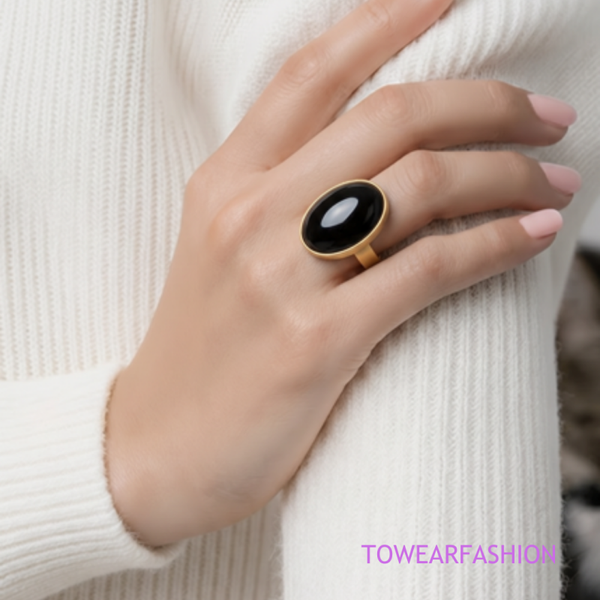 Ring Nox // Zwart