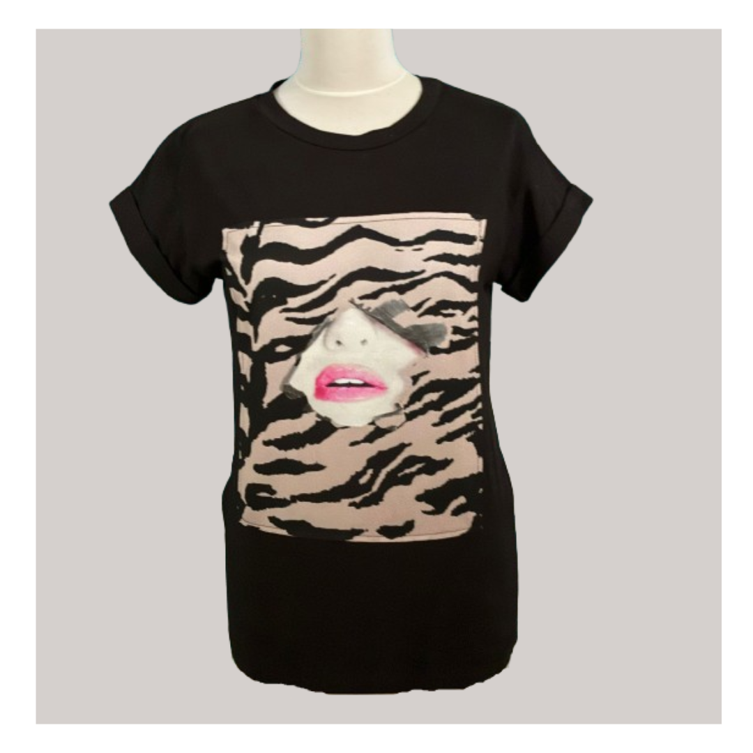 SHIRT RIVER ✦ ZWART