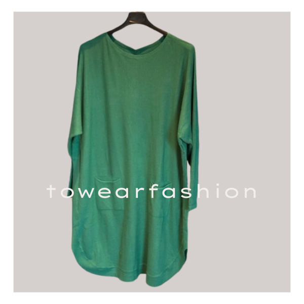 TUNIEK MINTE ✦ GROEN ✦ PLUSSIZE