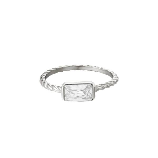 DIAMOND TANGLED RING