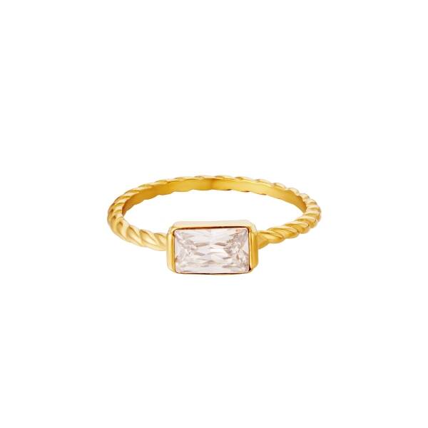 DIAMOND TANGLED RING