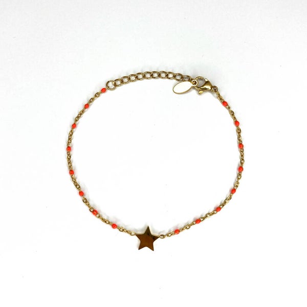 PINK STAR BRACELET