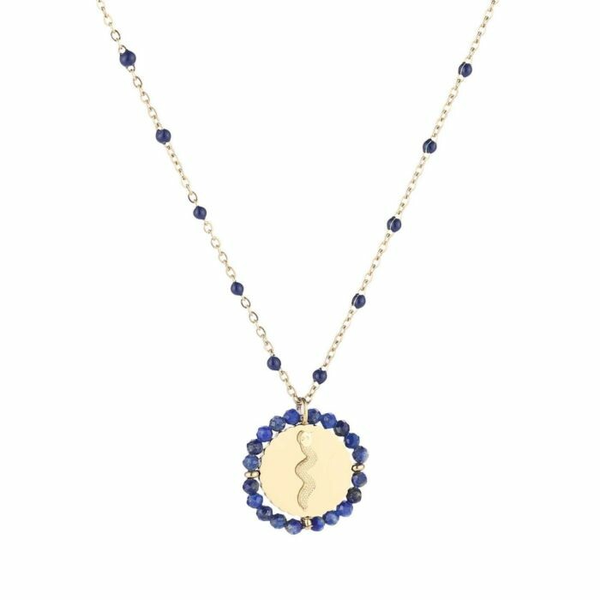 DARK BLUE NECKLACE