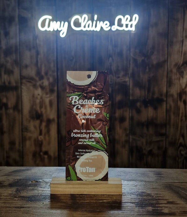 Beaches and Crème Coconut Sachet