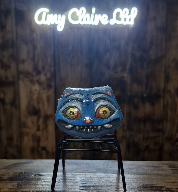 Peaches & Cream Scented Kpop Demon Hunters Derpy Tiger Bath Bomb