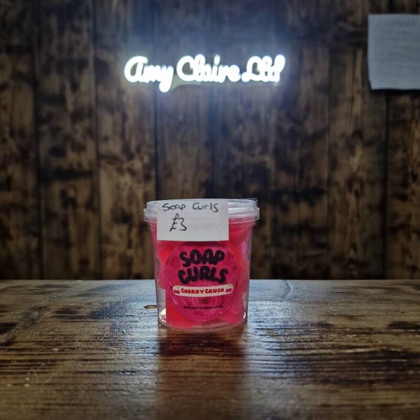 Cherry Crush Soap Curls