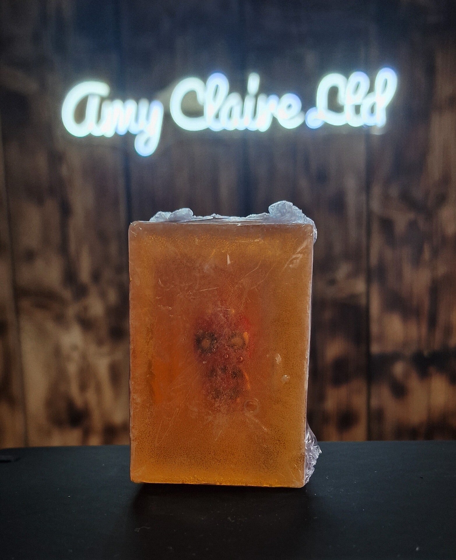 Tropical Orange Soap w/ Deadpool Mini Figurine