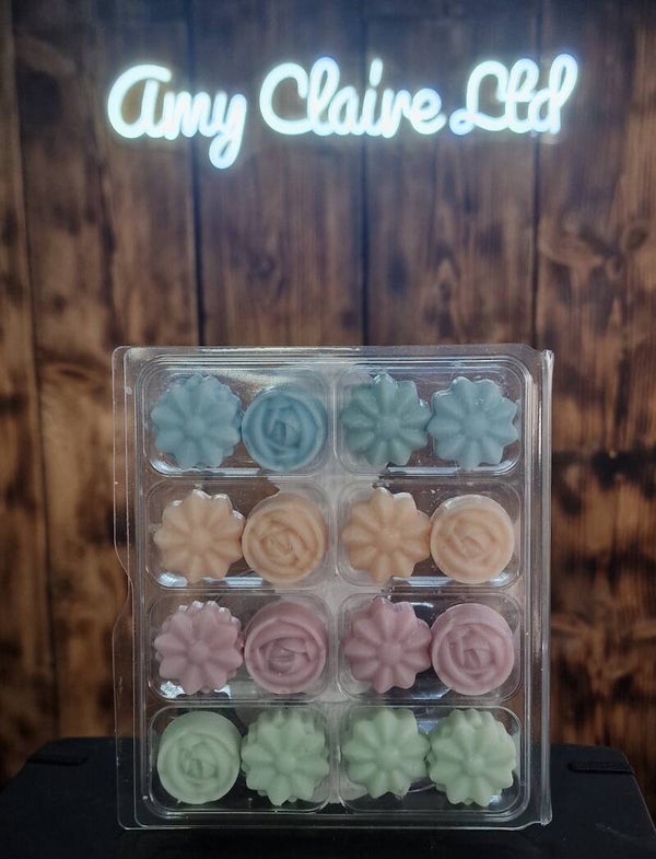Flower Shaped Laundry Scented Wax Melt Set