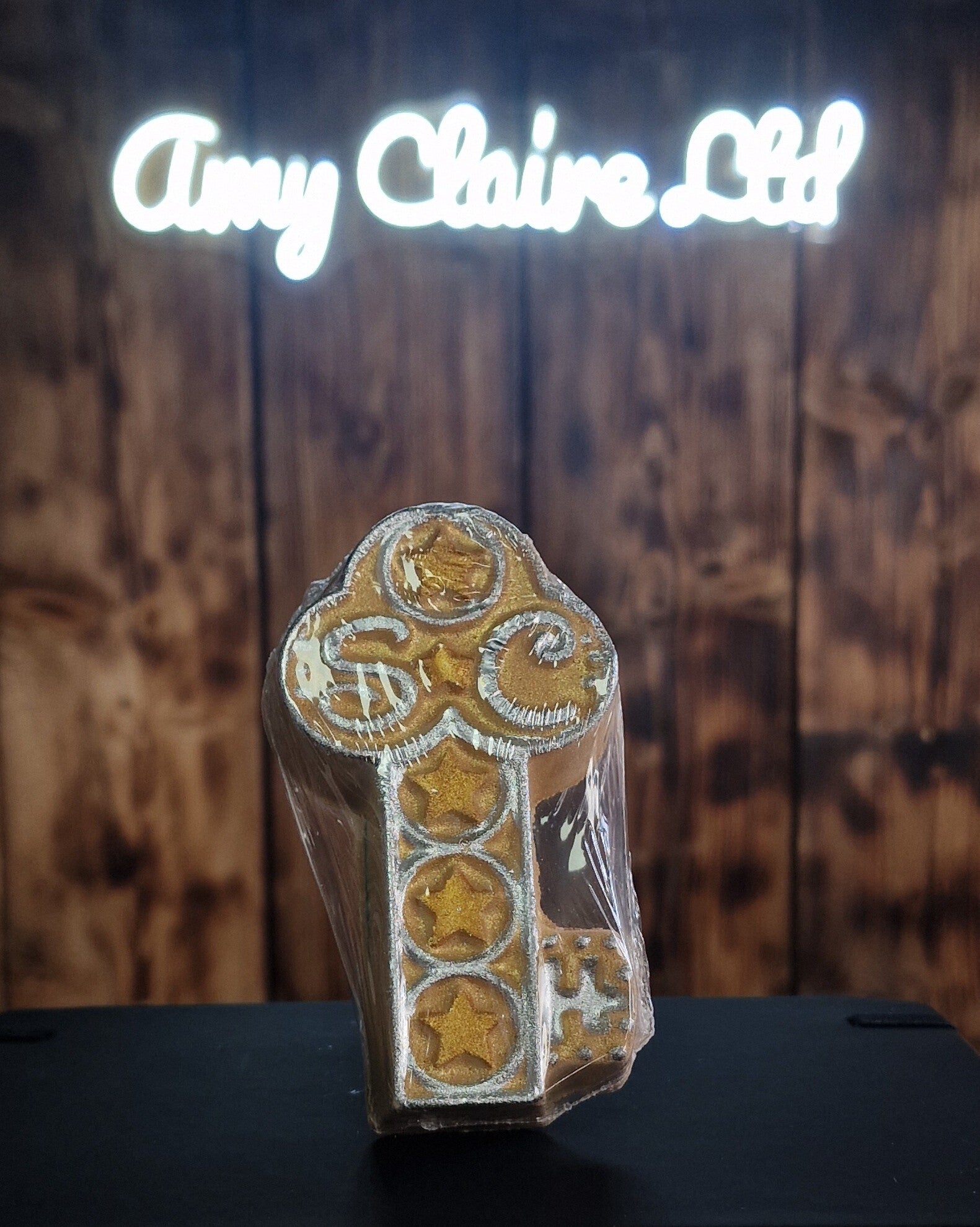 Gold and Silver Key Passionfruit Martini Bath Bomb