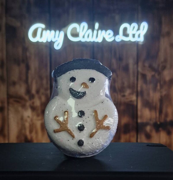 Snowman Lime Slush Bath Bomb