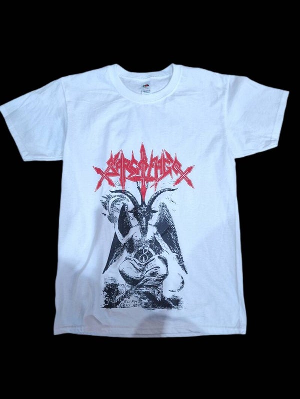 CAMISETA SARCOFAGO BLANCO