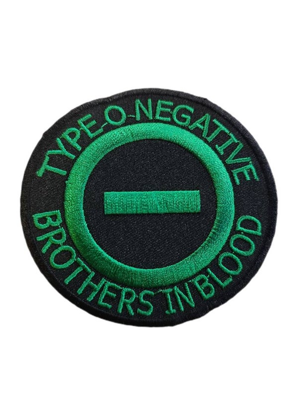 PARCHE TYPE O NEGATIVE