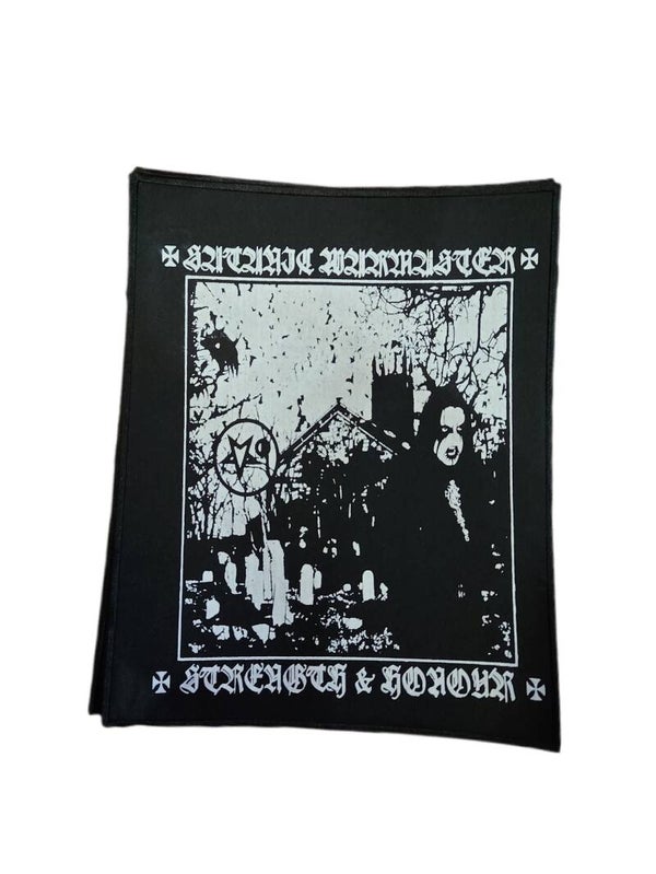 PARCHE ESPALDERA SATANIC WARMASTER