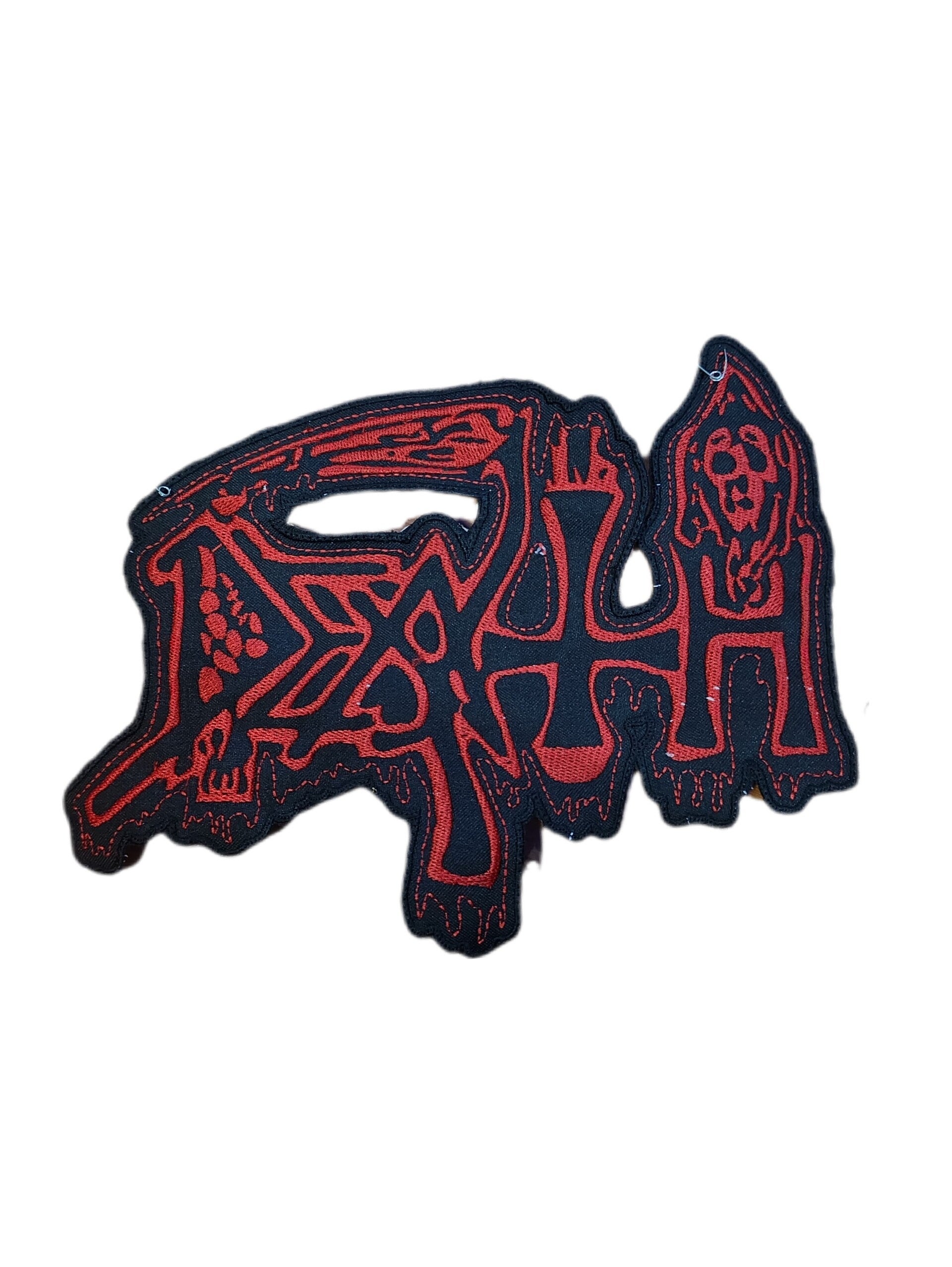 PARCHE ESPALDERA DEATH LOGO