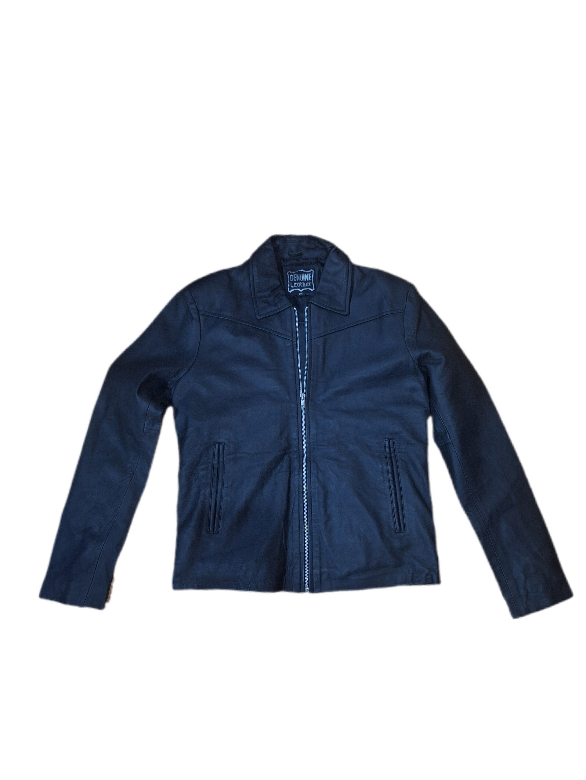 CHAQUETA DE CUERO SIMPLE