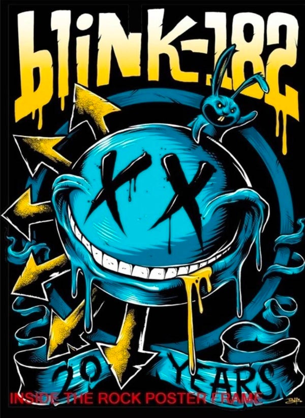 CAMISETA BLINK 182 INSIDE