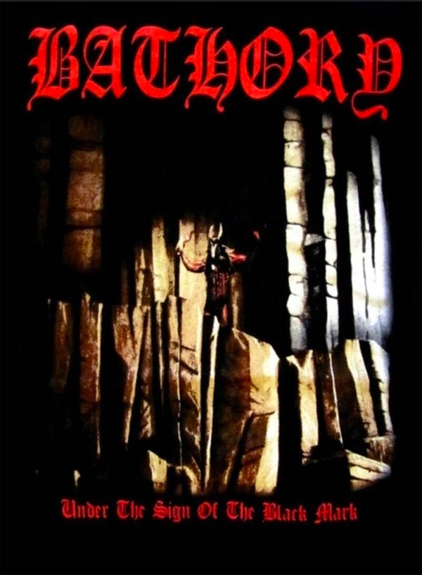 CAMISETA BATHORY UNDER THE SIGN OF THE BLACK MARK