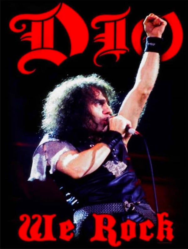 CAMISETA DIO WE ROCK