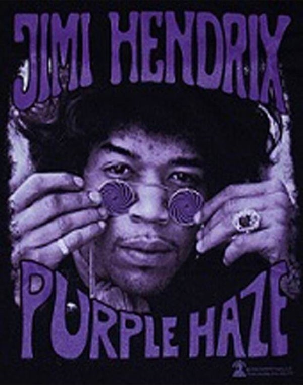 CAMISETA JIMI HENDRIX PURPLE HAZE