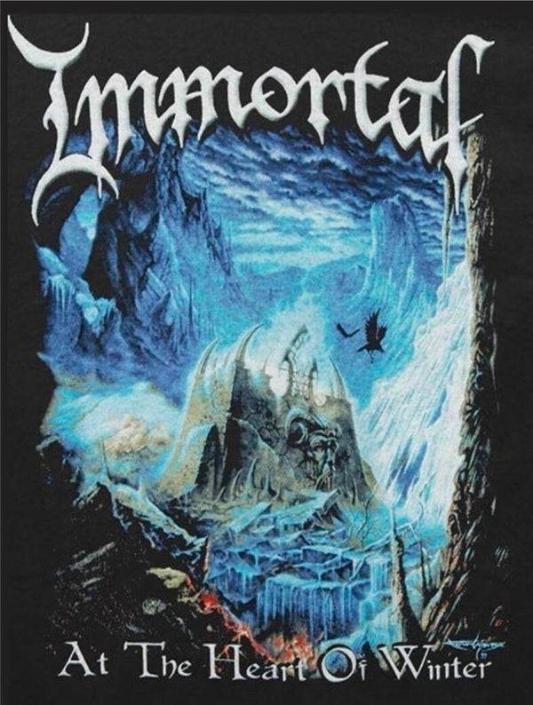 CAMISETA IMMORTAL AT THE HEART OF WINTER