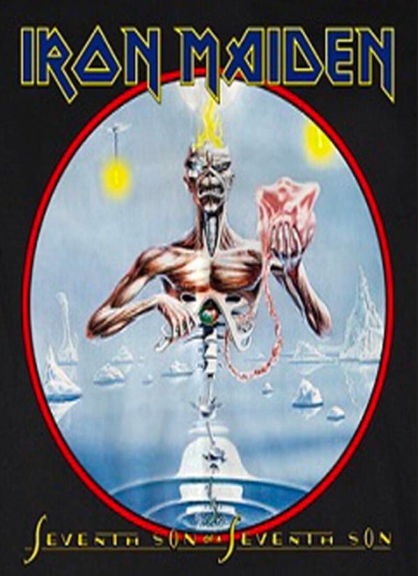 CAMISETA IRON MAIDEN SEVENTH SON OF A SEVENTH SON