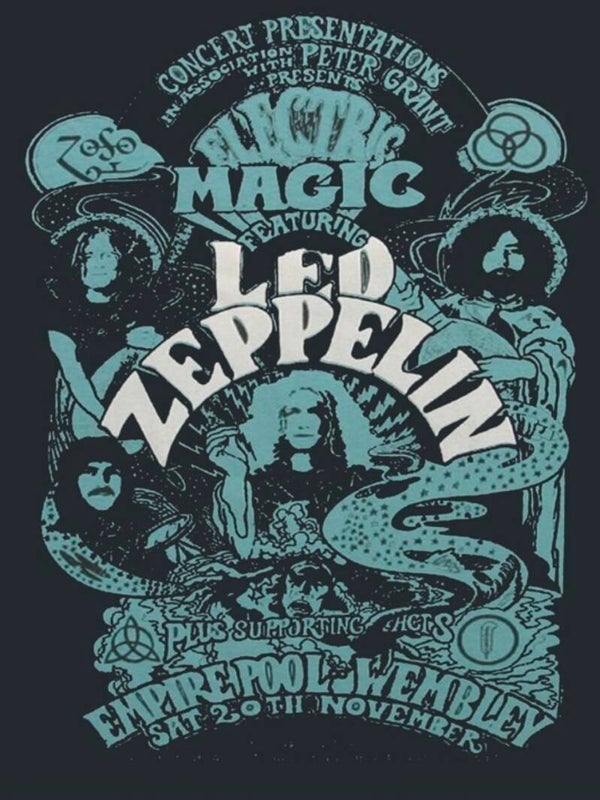 CAMISETA LED ZEPPELIN ELECTRIC MAGIC