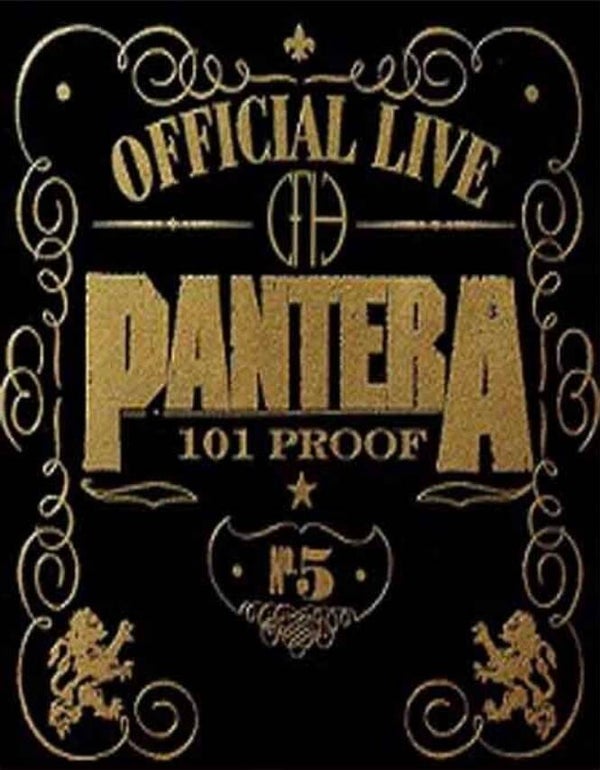 CAMISETA PANTERA LIVE