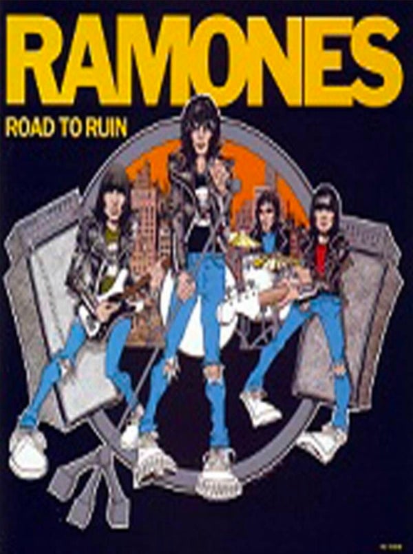 CAMISETA RAMONES ROAD TO RUN