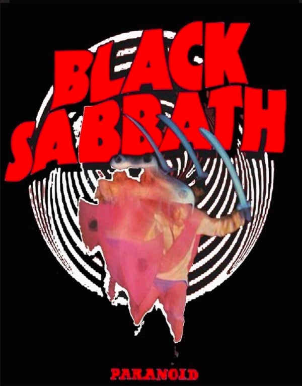 CAMISETA BLACK SABBATH PARANOID