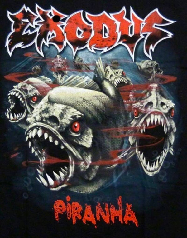 CAMISETA EXODUS PIRANHA