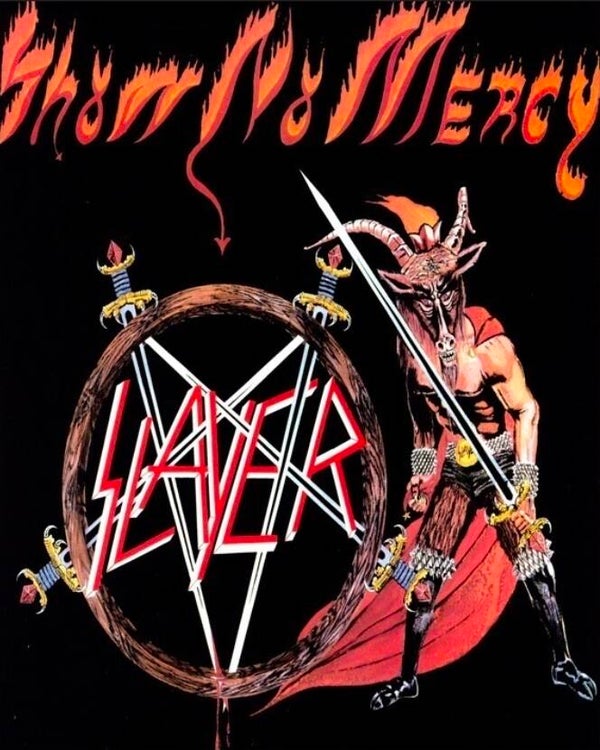 CAMISETA SLAYER SHOW NO MERCY