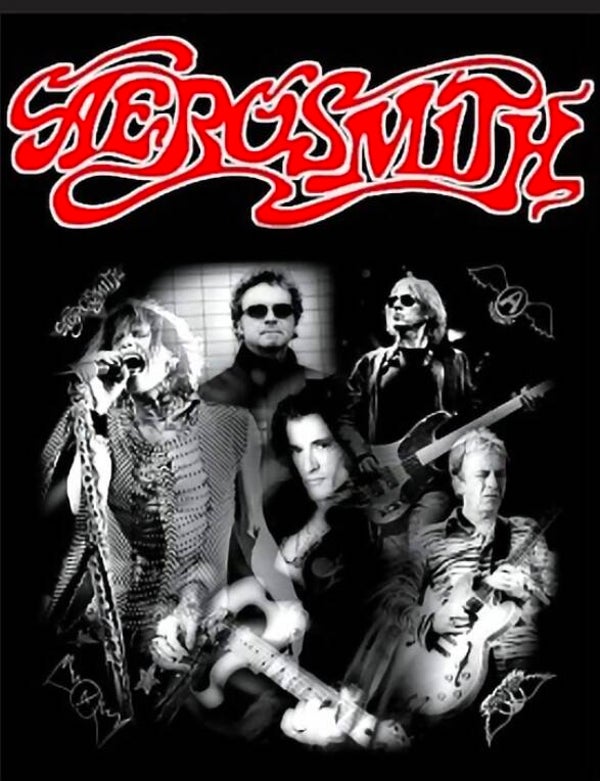 CAMISETA AEROSMITH GRUPO