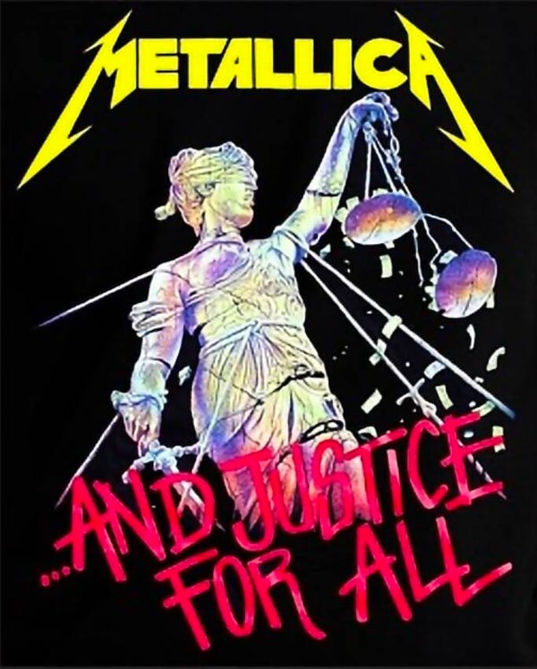 CAMISETA METALLICA AND JUSTICE FOR ALL