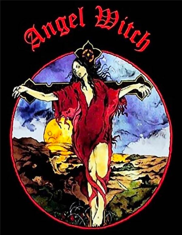 CAMISETA ANGEL WITCH BURN THE WHITE WITCH