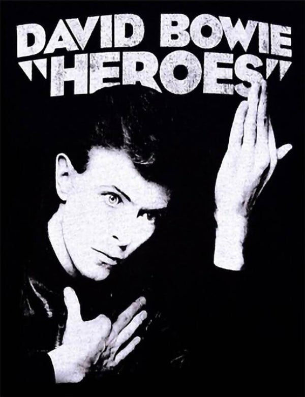 CAMISETA DAVID BOWIE HEROES