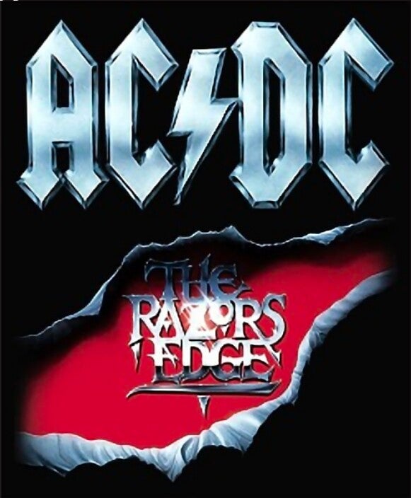 CAMISETA AC/DC THE RAZORS EDGE