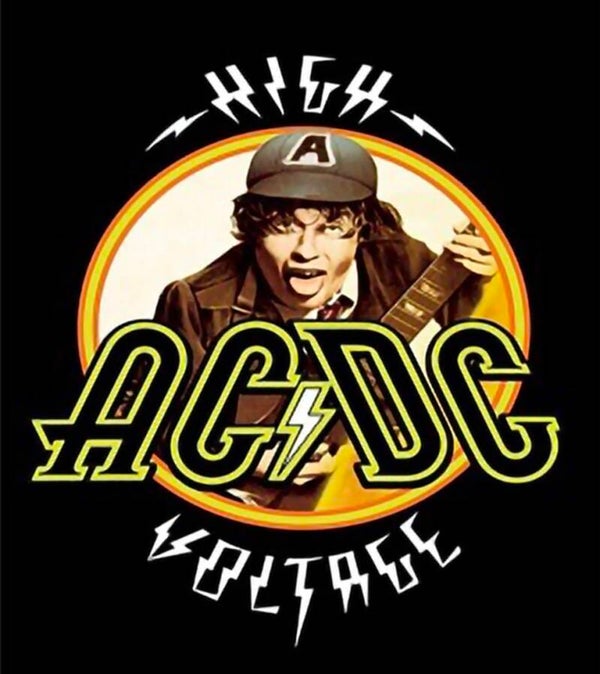 CAMISETA AC/DC HIGH VOLTAGE