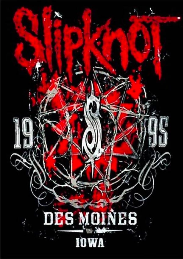 CAMISETA SLIPKNOT DES MOINES
