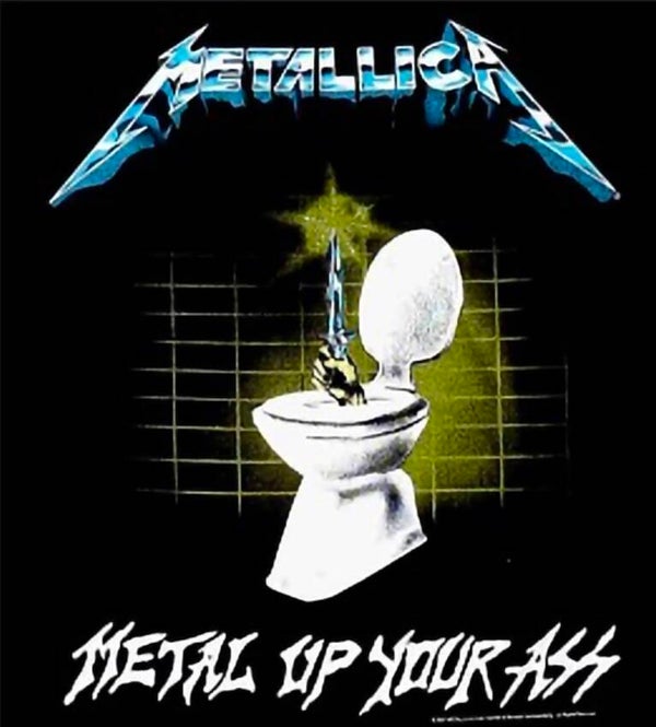 CAMISETA METALLICA METAL UP`YOUR ASS